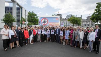 07.07.2016 - Nein heit Nein ! (Reform des Sexualstrafrechts) - Bild: Bundesbildstelle / Presse- und Informationsamt der Bundesregierung